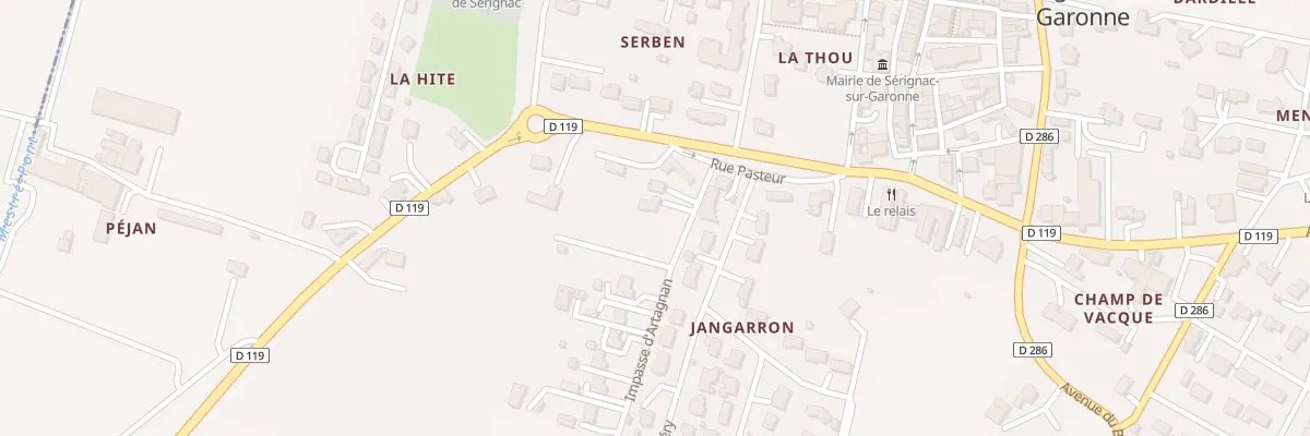 Plan du 2 Imp d’Artagnan à Sérignac-sur-Garonne