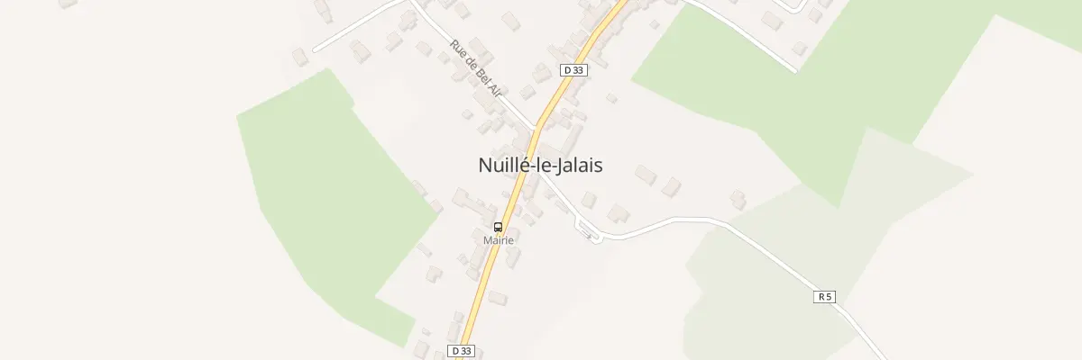 Plan du 1 Rue du Rougerai à Nuillé-le-Jalais