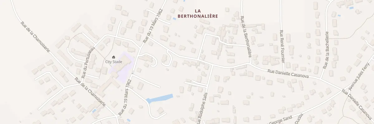 Plan du 31 Rue Danielle Casanova à Naintré