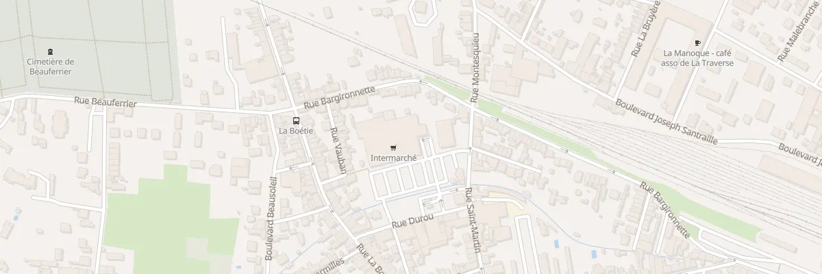 Plan du 99B Rue Bargironnette à Bergerac
