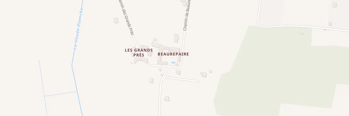 Plan du 12 Che de Beaurepaire à Thuré