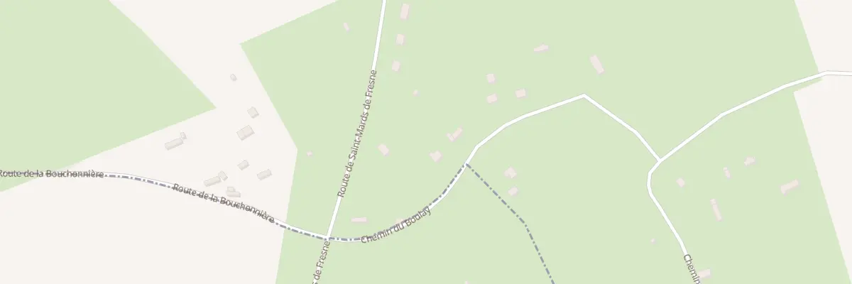 Plan du 9140 Le Boulay à Saint-Vincent-du-Boulay
