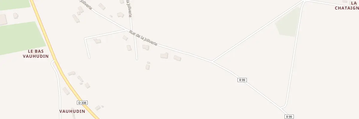 Plan du 18 Rue de la Joliverie à Dissay-sous-Courcillon