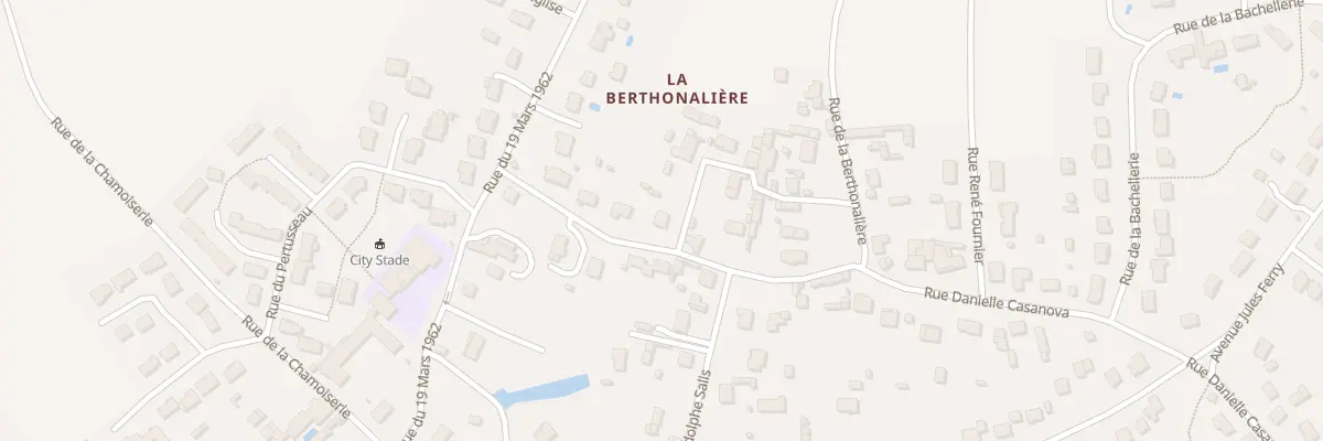 Plan du 40 Rue Danielle Casanova à Naintré