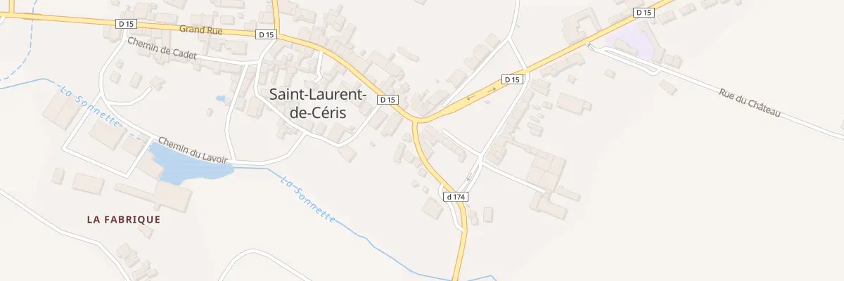 Plan du 3 Rue de la Teinturerie à Saint-Laurent-de-Céris
