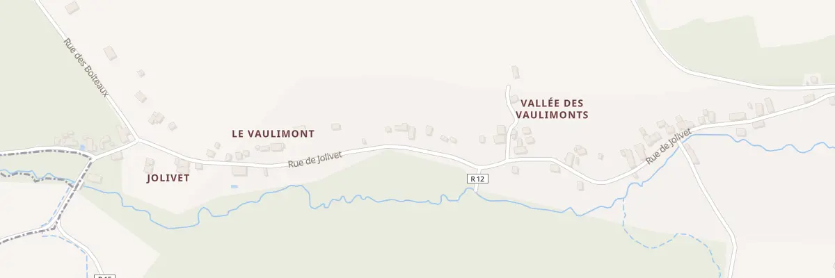 Plan du 47 Rue de Jolivet à Villaines-les-Rochers