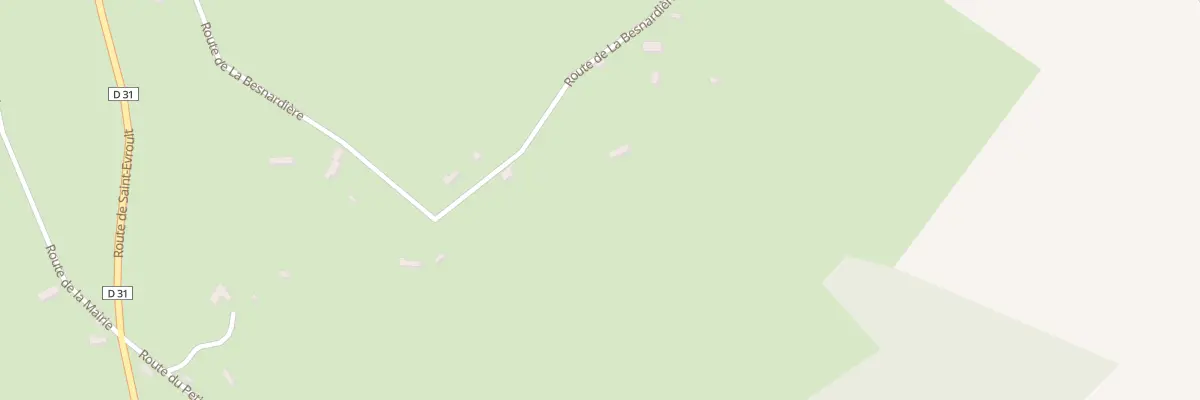 Plan du 628 Rte de La Besnardière à La Gonfrière