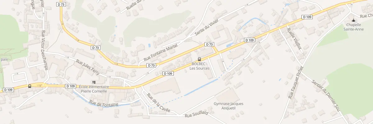 Plan du 15 Rue Pierre Fauquet Lemaitre à Bolbec