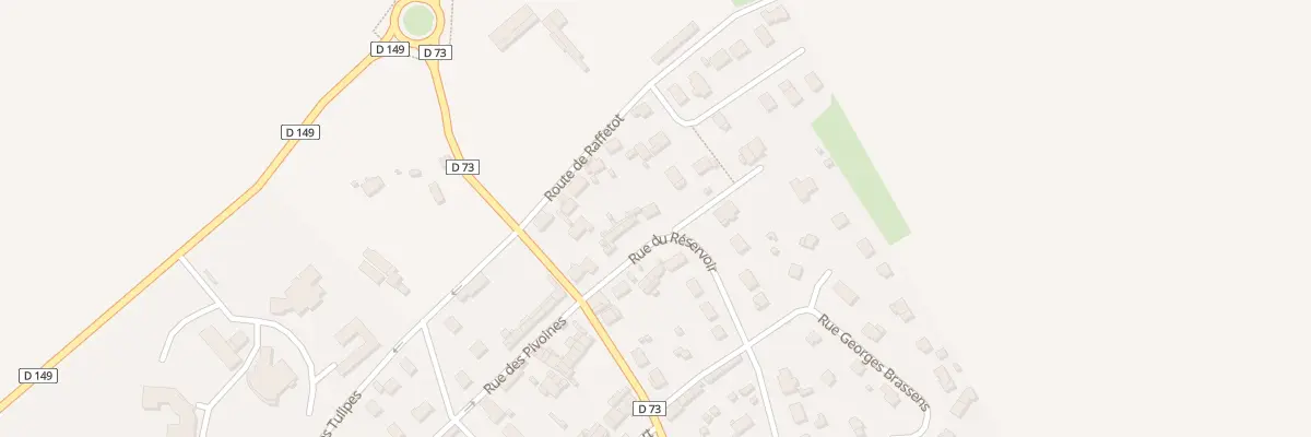 Plan du 7 Rue du Réservoir à Bolbec