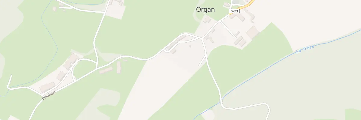 Plan du 5017 Hegues à Organ