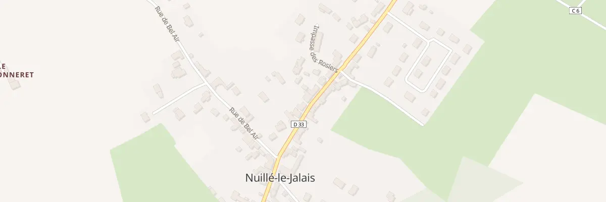 Plan du 7 Rue du Sablon à Nuillé-le-Jalais