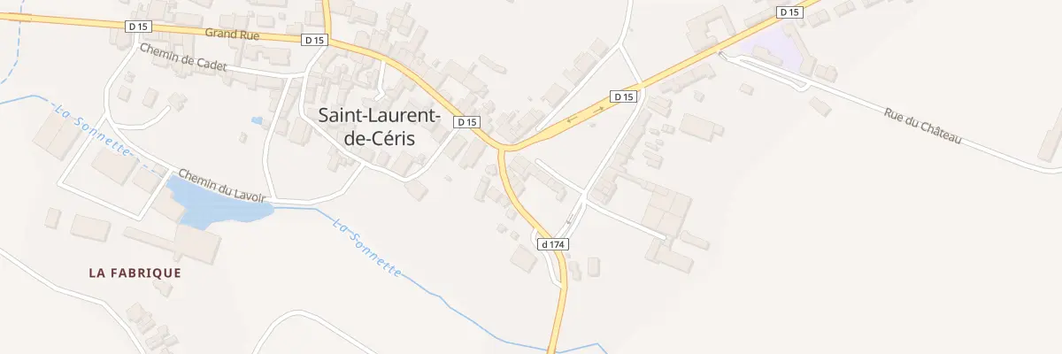 Plan du 3 Imp de la Marechalerie à Saint-Laurent-de-Céris