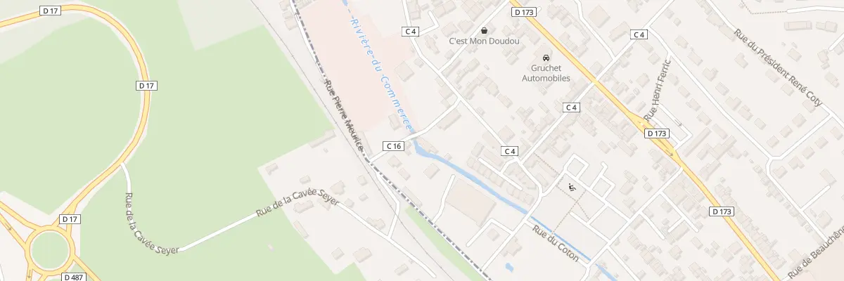 Plan du 3 Rue de la Gare à Gruchet-le-Valasse