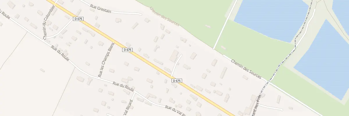 Plan du 39 Imp du Marais à Toutainville