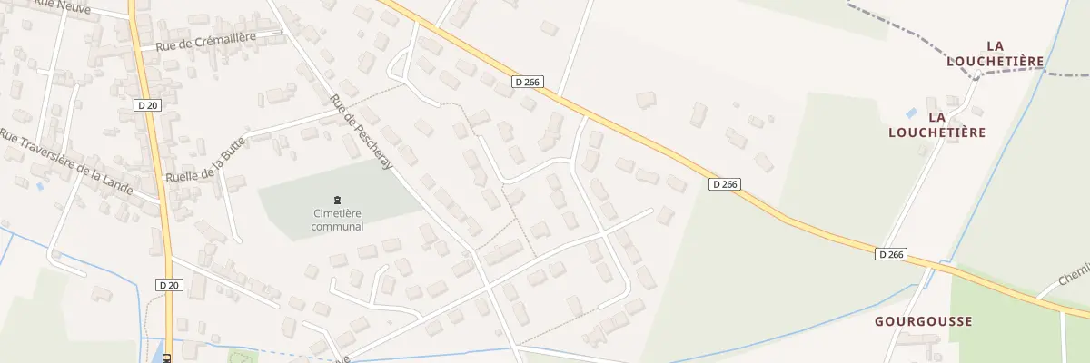 Plan du 6 All du Bois au Breil-sur-Mérize