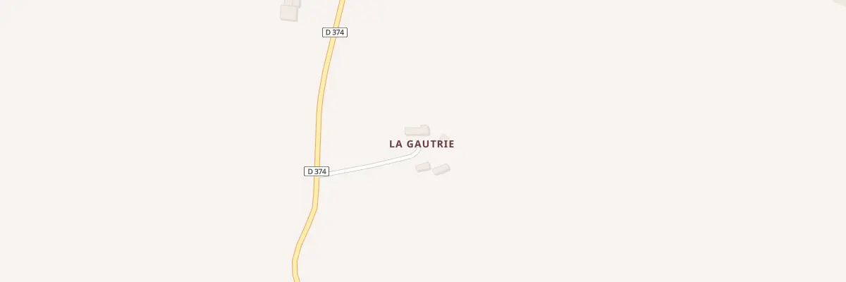Plan du 1 La Gautrie à Vaunoise