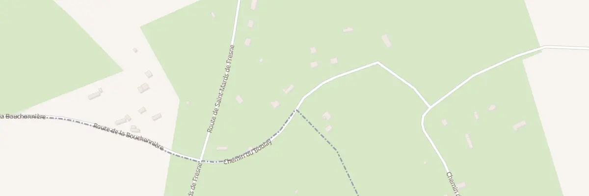 Plan du 7 Che du Boulay à Saint-Vincent-du-Boulay