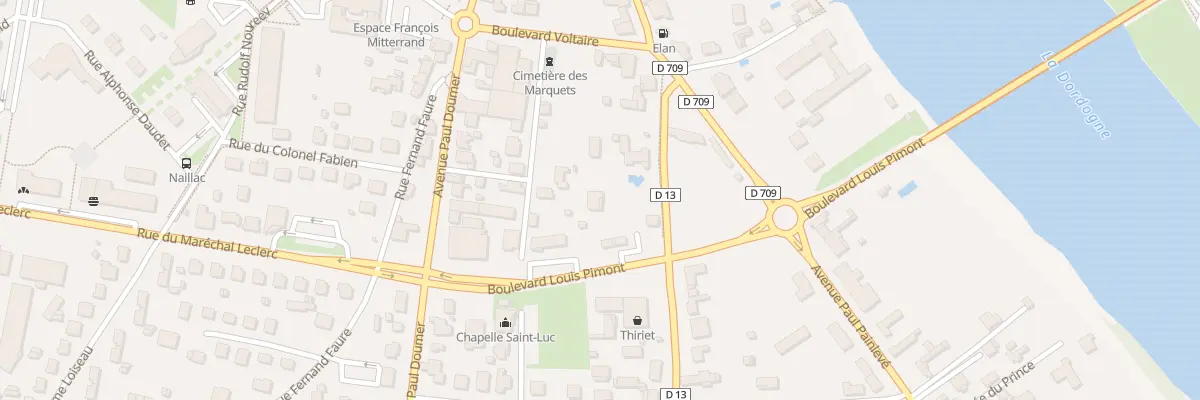 Plan du 5 Rue Ferdinand de Labatut à Bergerac