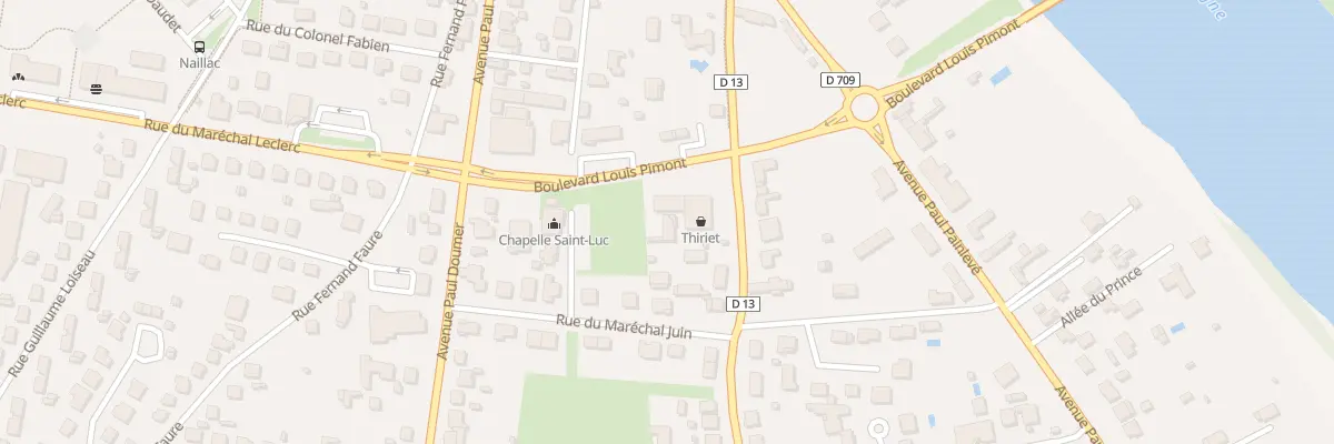 Plan du 11B Rue Ferdinand de Labatut à Bergerac