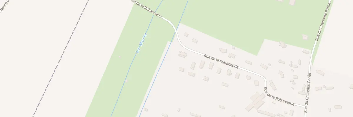 Plan du 25 Rue de la Rubannerie à Bournainville-Faverolles