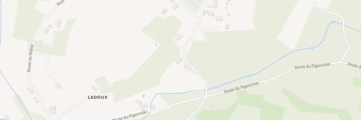 Plan du 684 Rue de Ladoux à Eyraud-Crempse-Maurens