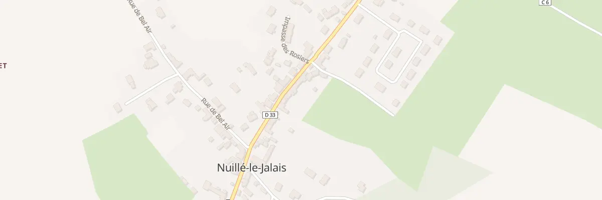Plan du 14 Rue du Sablon à Nuillé-le-Jalais