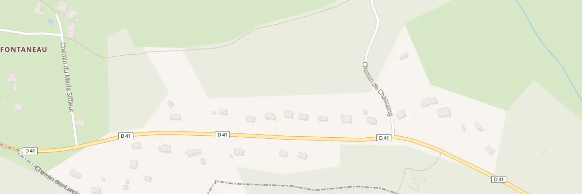 Plan du 2710 Rte de Saint-Germain à Saint-Astier