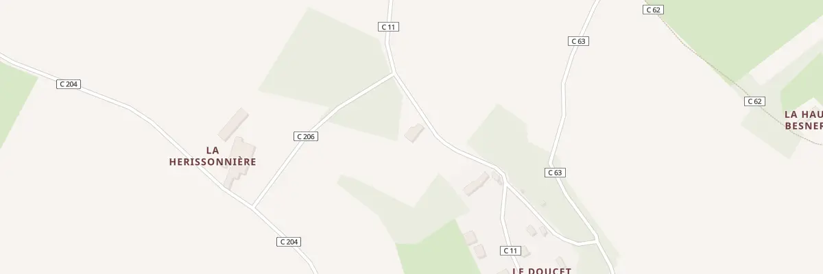 Plan du 2 Doucet à Flée