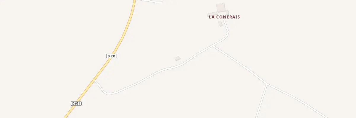 Plan du 156 La Conerais à Saint-Jouin-de-Blavou