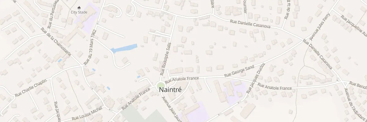 Plan du 32 Rue Anatole France à Naintré