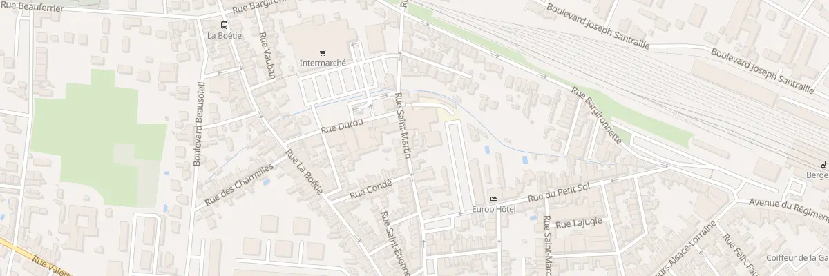 Plan du 29 Rue Saint-martin à Bergerac