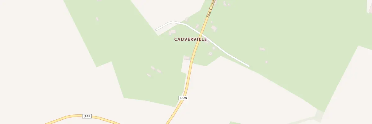 Plan du 85 Cauverville à Fresne-Cauverville