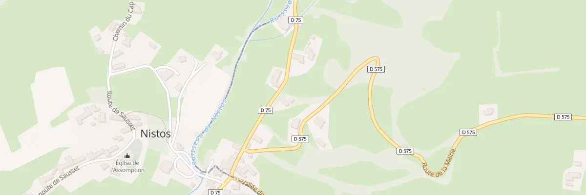 Plan du 55 Rte de Nistos à Seich