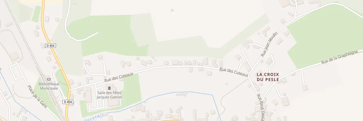 Plan du 17 Rue des Coteaux à Saint-Paterne-Racan