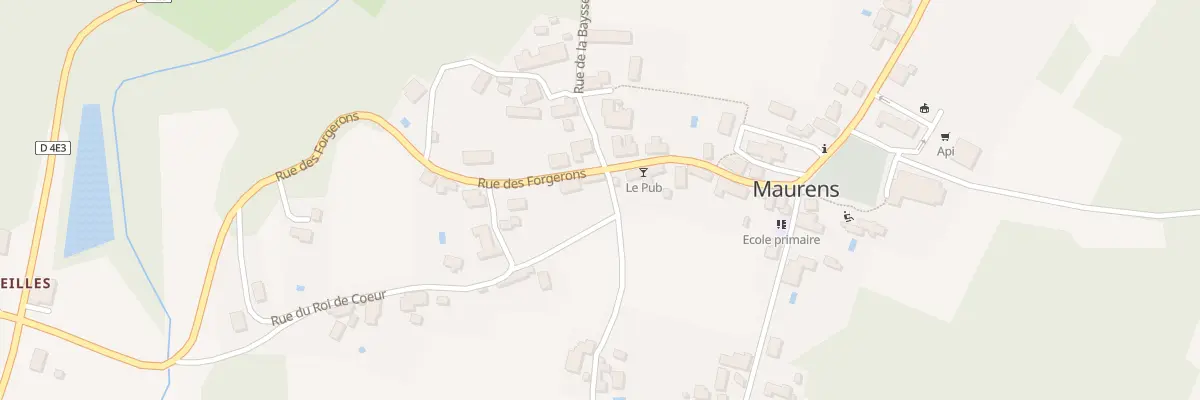 Plan du 171 Rue des Forgerons à Eyraud-Crempse-Maurens