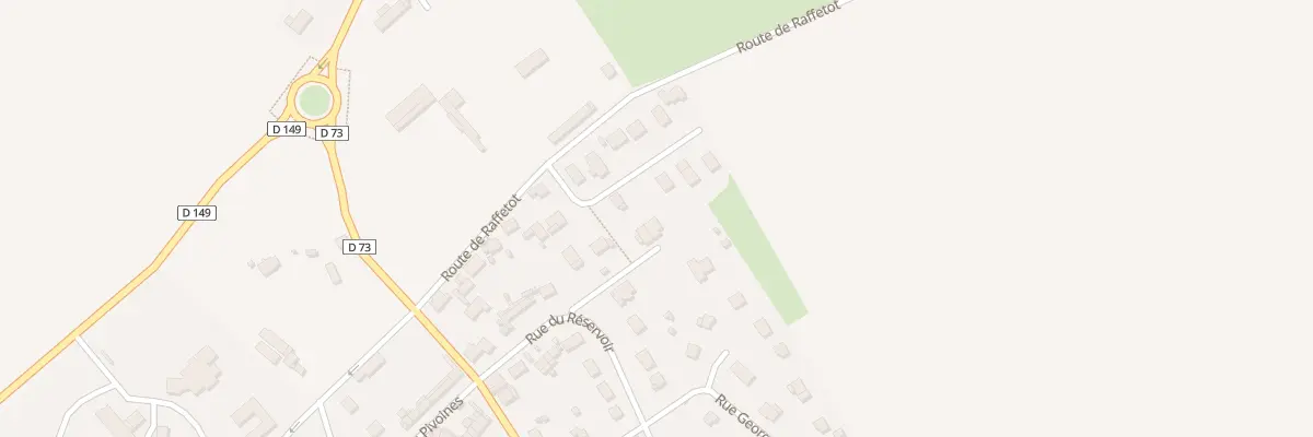 Plan du 9B Rue du Réservoir à Bolbec