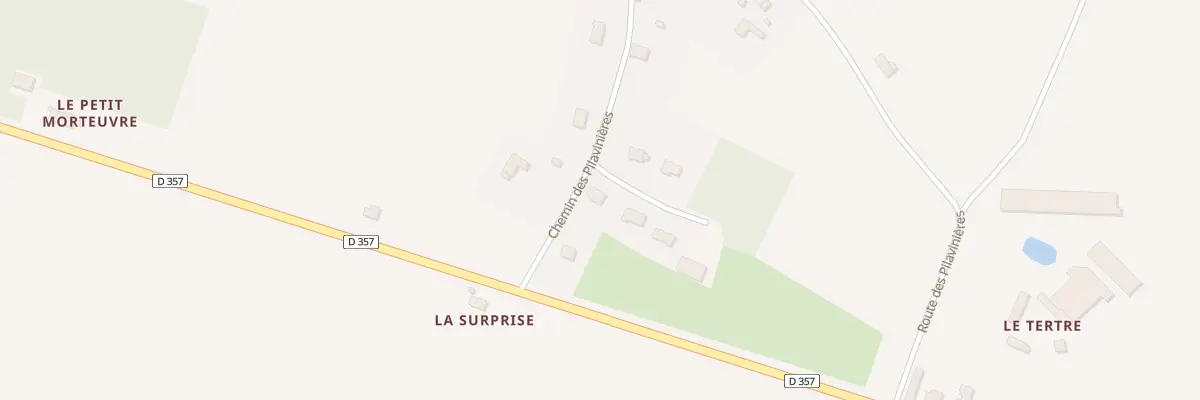 Plan du 15 Che des Pilavinieres au Breil-sur-Mérize