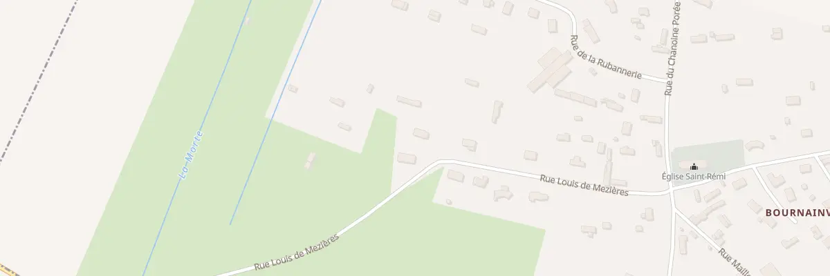 Plan du 10B Rue Louis de Mezieres à Bournainville-Faverolles