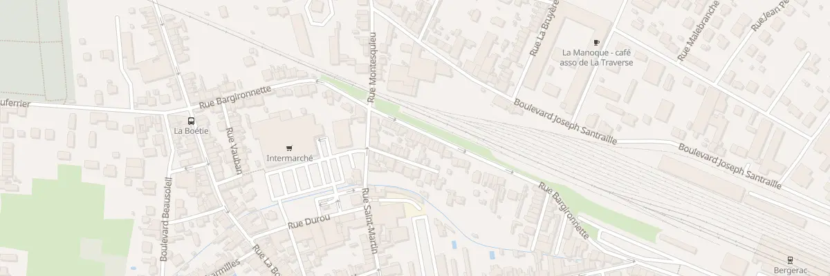 Plan du 71 Rue Bargironnette à Bergerac