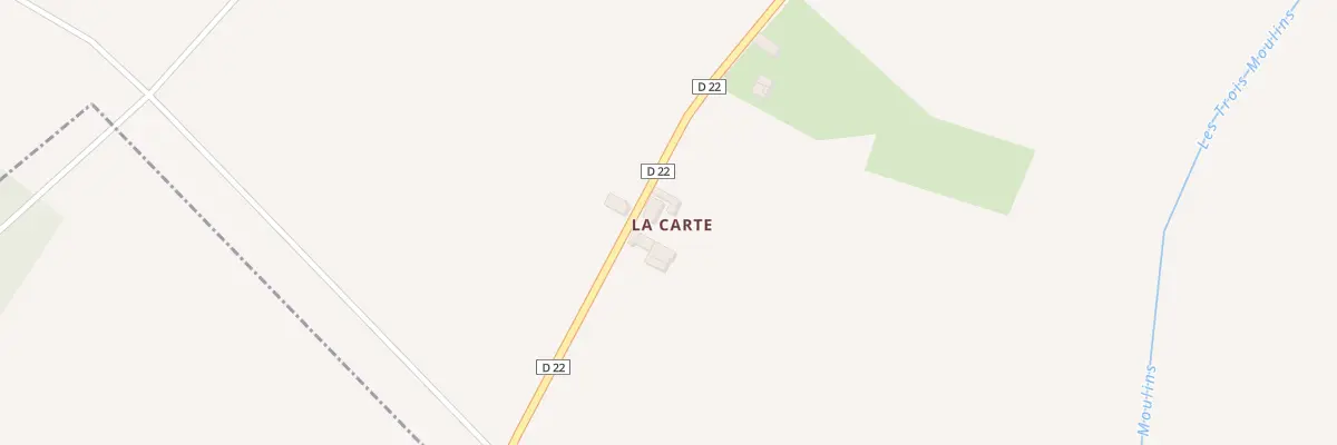 Plan du 5060 La Carte à Mondion