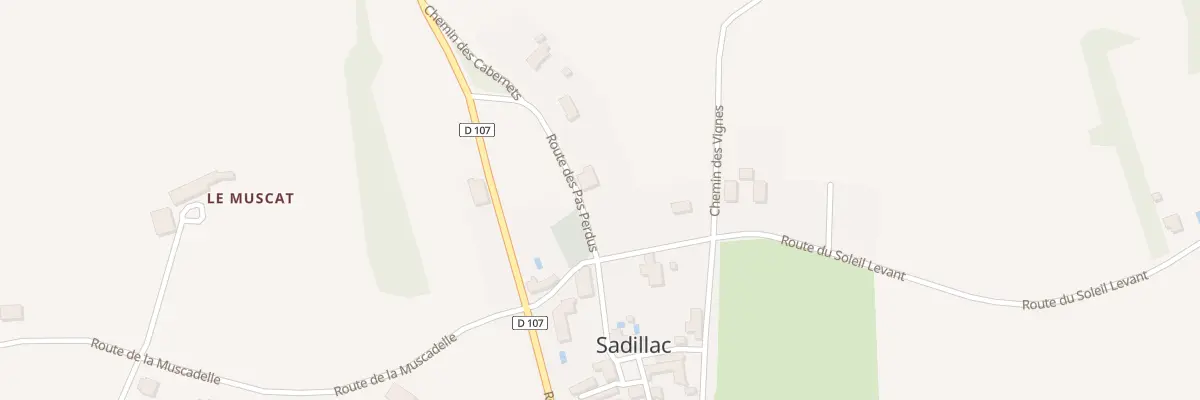 Plan du 20 Le Bourg à Sadillac
