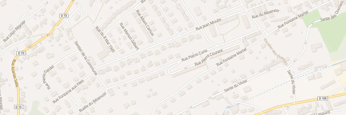 Plan du 6 Rue Pierre Curie à Bolbec