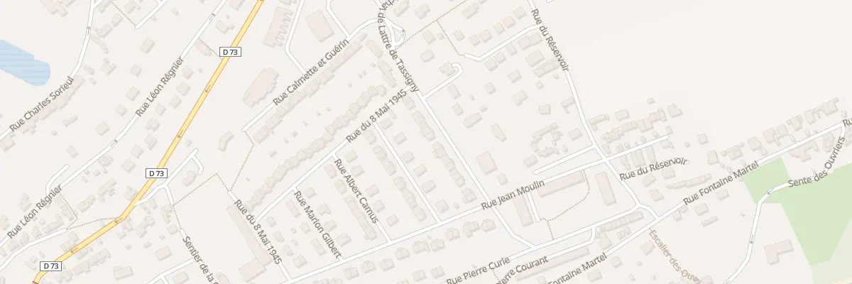Plan du 17 Rue Mal de Lattre de Tassigny à Bolbec