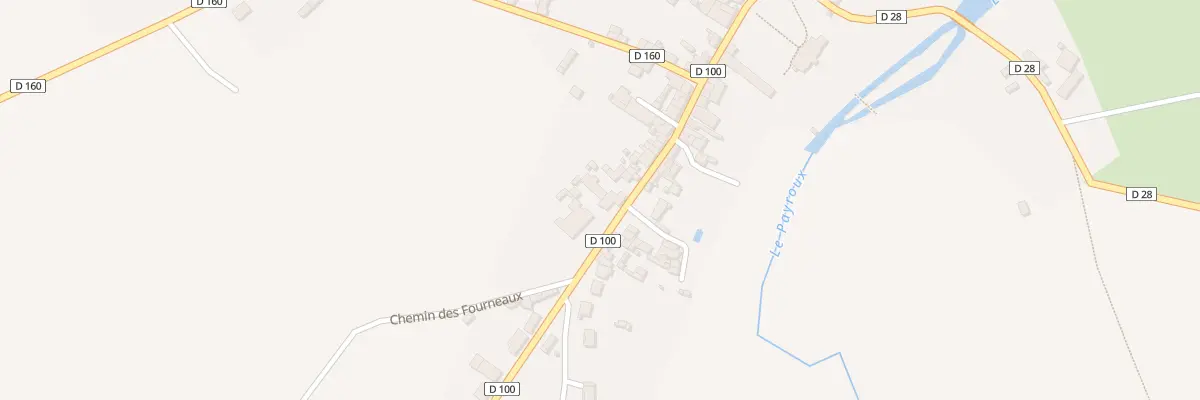 Plan du 34 Rue René Fumeron à Payroux
