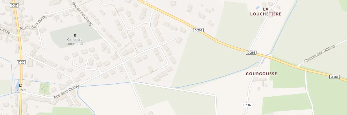 Plan du 5 Rue du Bois au Breil-sur-Mérize