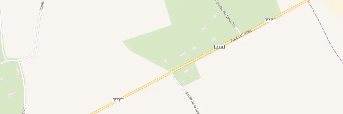 Plan du 360 Rte d’Orbec à Capelle-les-Grands