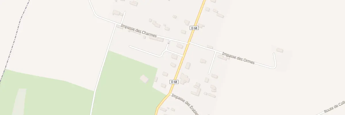 Plan du 255B Rte des Marronniers à Angerville-la-Martel