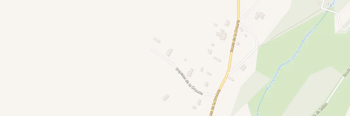 Plan du 162 Imp de la Drourie à Selles