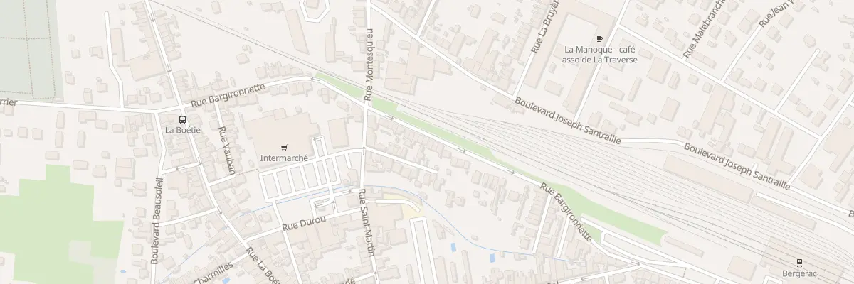 Plan du 65 Rue Bargironnette à Bergerac