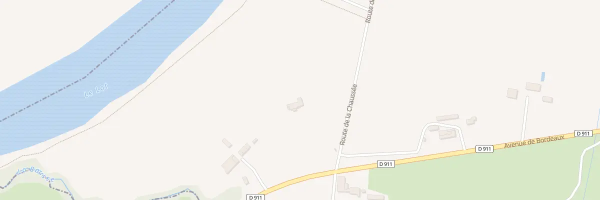 Plan du 83 Rte de la Chaussée au Temple-sur-Lot